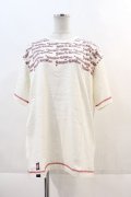 Karl Helmut / ロゴプリントTシャツ  アイボリー I-24-11-18-047-EL-TO-HD-ZI