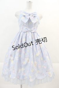 Angelic Pretty / SPACE TOYSジャンパースカート  サックス I-24-11-22-060-AP-OP-HD-ZI