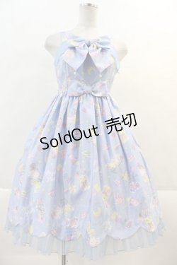 画像1: Angelic Pretty / SPACE TOYSジャンパースカート  サックス I-24-11-22-060-AP-OP-HD-ZI