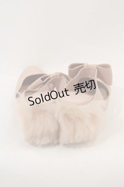 画像2: MILK / ファーリボンパンプス M ピンク I-24-11-22-125-ML-SH-HD-ZT346