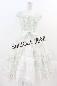 Angelic Pretty / Secret Daisy Gardenジャンパースカート  ミント I-24-11-24-051-AP-OP-HD-ZI
