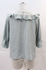 画像2: 【SALE】Fi.n.t / ヨークレース花刺繍プルオーバーブラウス  ミント I-24-11-24-021-CA-BL-HD-ZT470 (2)