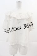 an another angelus / かすみ草総刺繍ブラウス  アイボリー I-24-11-24-004-CA-TO-HD-ZI