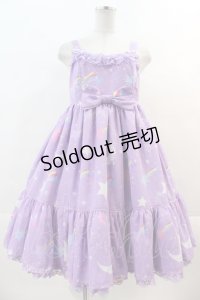 Angelic Pretty / Dream SkyジャンパースカートSet  ラベンダー I-24-11-24-047-AP-OP-HD-ZI
