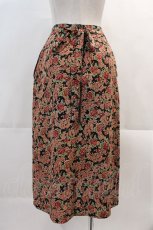 画像2: 【SALE】PINK HOUSE / 花柄タイトスカート  ブラック I-24-12-01-089-LO-SK-HD-ZT067 (2)