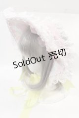 BABY,THE STARS SHINE BRIGHT / HAT はるちゃんの花舞うEternal Gardenボンネット  ピンク I-24-12-01-108-BA-AC-HD-ZI