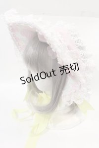 BABY,THE STARS SHINE BRIGHT / HAT はるちゃんの花舞うEternal Gardenボンネット  ピンク I-24-12-01-108-BA-AC-HD-ZI
