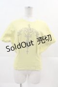 Rozen Kavalier / スタッズ半袖Tシャツ  イエロー I-24-12-02-019-OO-TS-HD-ZI