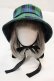 画像2: Physical Drop / タータンチェックハット  グリーンチェック I-24-12-05-089-LO-AC-HD-ZT-K011 (2)