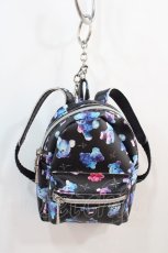 画像1: 【SALE】TRAVAS TOKYO / キーホルダー.ミニバックパックキーチェーン  黒 I-24-12-05-095-PU-ZA-HD-ZT424-F001 (1)