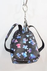 画像2: 【SALE】TRAVAS TOKYO / キーホルダー.ミニバックパックキーチェーン  黒 I-24-12-05-095-PU-ZA-HD-ZT424-F001 (2)