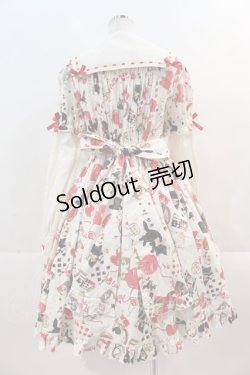画像2: metamorphose / Wonder Card Aliceワンピース  アイボリー I-24-12-07-051-ME-OP-HD-ZI