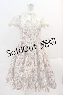 Mary Magdalene ミルクシュガーワンピース　ベビーピンク Mary Magdalene / アンティエラワンピース ピンクXアイボリー I-24-12