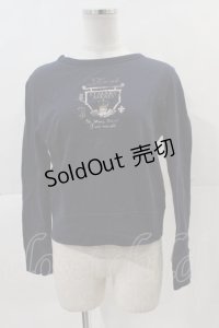 Jane Marple / Twinkle Angelのトレーナー  ネイビー I-24-12-07-013-JM-TO-HD-ZI