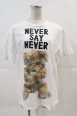 MILKBOY / NEVER SAY NEVER TEE  白ＸブラウンＸ黒 I-24-12-07-014-MB-TO-HD-ZI