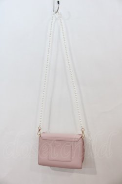 画像3: Maison de FLEUR / パールチェーンリボンポシェット  ピンク I-24-12-09-089-LO-BG-HD-ZT-K012
