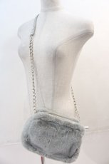 画像1: 【SALE】MILK / ファーショルダーBAG  シルバー I-24-12-09-095-ML-BG-HD-ZTK010 (1)