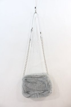 画像3: MILK / ファーショルダーBAG  シルバー I-24-12-09-095-ML-BG-HD-ZT-K010