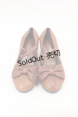 画像2: Jane Marple Dans Le Salon / リボンパンプス S ブラウン I-24-12-09-116-JM-SH-HD-ZT-K017