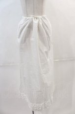 画像1: 【SALE】PINK HOUSE / 裾ピコフリルスカート  白 I-24-12-13-100-LO-SK-HD-ZT067 (1)