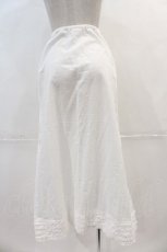 画像2: 【SALE】PINK HOUSE / 裾ピコフリルスカート  白 I-24-12-13-100-LO-SK-HD-ZT067 (2)