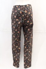 画像2: 【SALE】WONDERFUL WORLD / 花柄パンツ  ブラック I-24-12-13-122-LO-PA-HD-ZT517 (2)