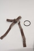 F&A / HAT リボンヘアゴム  ピンク I-24-12-15-101-LO-AC-HD-ZT-K015