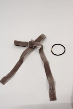 画像1: F&A / HAT リボンヘアゴム  ピンク I-24-12-15-101-LO-AC-HD-ZT-K015