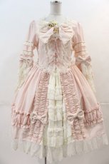 画像1: BABY,THE STARS SHINE BRIGHT / Marie Antoinette Rococoワンピース  ピンク I-24-12-15-022-BA-OP-HD-ZI (1)
