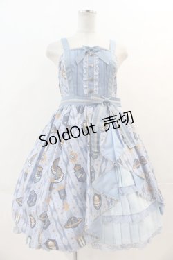 画像1: Angelic Pretty / Astroレジメンフリルジャンパースカート  サックス I-24-12-15-004-AP-OP-HD-ZI