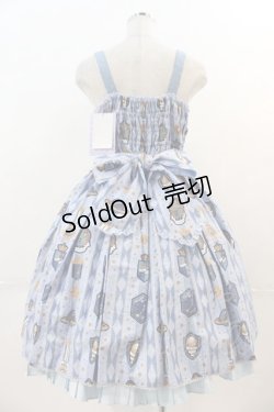 画像2: Angelic Pretty / Astroレジメンフリルジャンパースカート  サックス I-24-12-15-004-AP-OP-HD-ZI