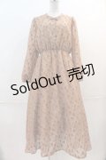 LEBECCA boutique / 泣きたい夜のワンピース  ブラウン I-24-12-18-043-EL-OP-HD-ZI