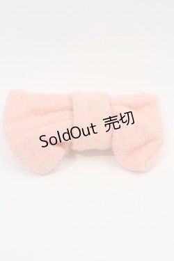 画像2: 【SALE】Maison de FLEUR / G パールリボンニットポーチ  ピンクｘ白 I-24-12-20-118-LO-ZA-HD-ZTK015