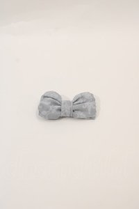 Emily Temple cute / HAT ミニリボンバレッタ  サックス I-24-12-22-110-ET-AC-HD-ZT437-F006
