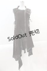 Rozen Kavalier / チェーンモチーフプリントノースリーブトップス  ブラウン I-24-12-22-040-OO-TO-HD-ZS