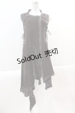 画像1: Rozen Kavalier / チェーンモチーフプリントノースリーブトップス  ブラウン I-24-12-22-040-OO-TO-HD-ZS