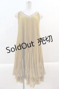 axes femme / パーティードレス M イエロー I-25-01-10-055-AX-OP-SZ-ZT379