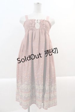 画像1: axes femme / 小花プリント2wayワンピース M アワピンク I-25-01-10-059-AX-OP-SZ-ZT041