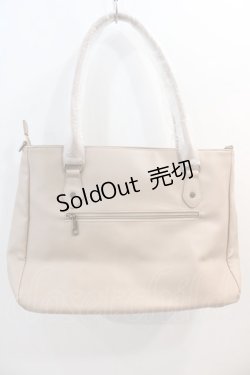 画像2: axes femme / ブーケ刺繍配色デザイントート  ベージュ I-25-01-13-051-AX-BG-HD-ZT-K010