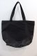画像2: Physical Drop / Fastener Tote Bag  黒Ｘ白 I-25-01-13-052-LO-BG-HD-ZT443 (2)