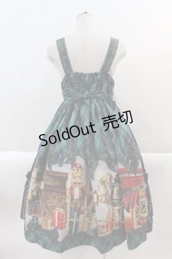 画像2: ALICE and the PIRATES / Nostalgic Gift〜くるみ割り人形と大切な想い出〜ジャンパースカートII  グリーン I-25-01-13-090-PA-OP-HD-ZY