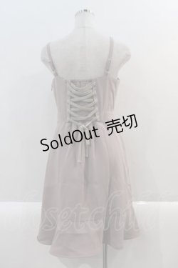 画像2: Ank Rouge / ウエスト金具キャミワンピース  ピンク I-25-01-13-101-CA-OP-HD-ZI