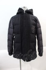 画像1: 【SALE】PINK HOUSE / ダウンハーフコート  ブラック I-25-01-13-114-LO-CO-HD-ZTC018 (1)