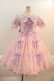 画像1: Angelic Pretty / Puffギンガムワンピース  ピンクＸラベンダー I-25-01-16-070-AP-OP-HD-ZY (1)