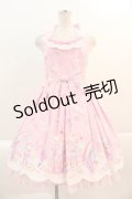 Angelic Pretty / MilkyPlanetジャンパースカート  ピンク I-25-01-16-071-AP-OP-HD-ZI