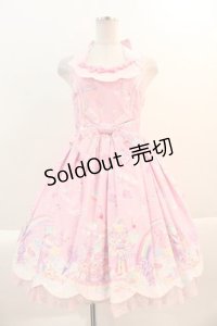 Angelic Pretty / MilkyPlanetジャンパースカート  ピンク I-25-01-16-071-AP-OP-HD-ZI