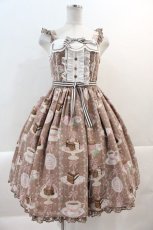 画像1: Angelic Pretty / Chocolate Teatimeジャンパースカート  ブラウン I-25-01-16-074-AP-OP-HD-ZY (1)