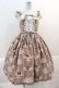 画像1: Angelic Pretty / Chocolate Teatimeジャンパースカート  ブラウン I-25-01-16-074-AP-OP-HD-ZY (1)