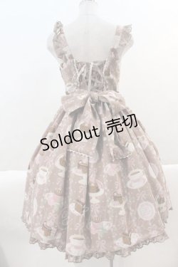 画像2: Angelic Pretty / Chocolate Teatimeジャンパースカート  ブラウン I-25-01-16-074-AP-OP-HD-ZY