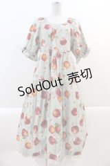 PINK HOUSE / HELLO KITTY Patterned Long One-piece  ハッカ I-25-01-16-094-LO-OP-HD-ZS